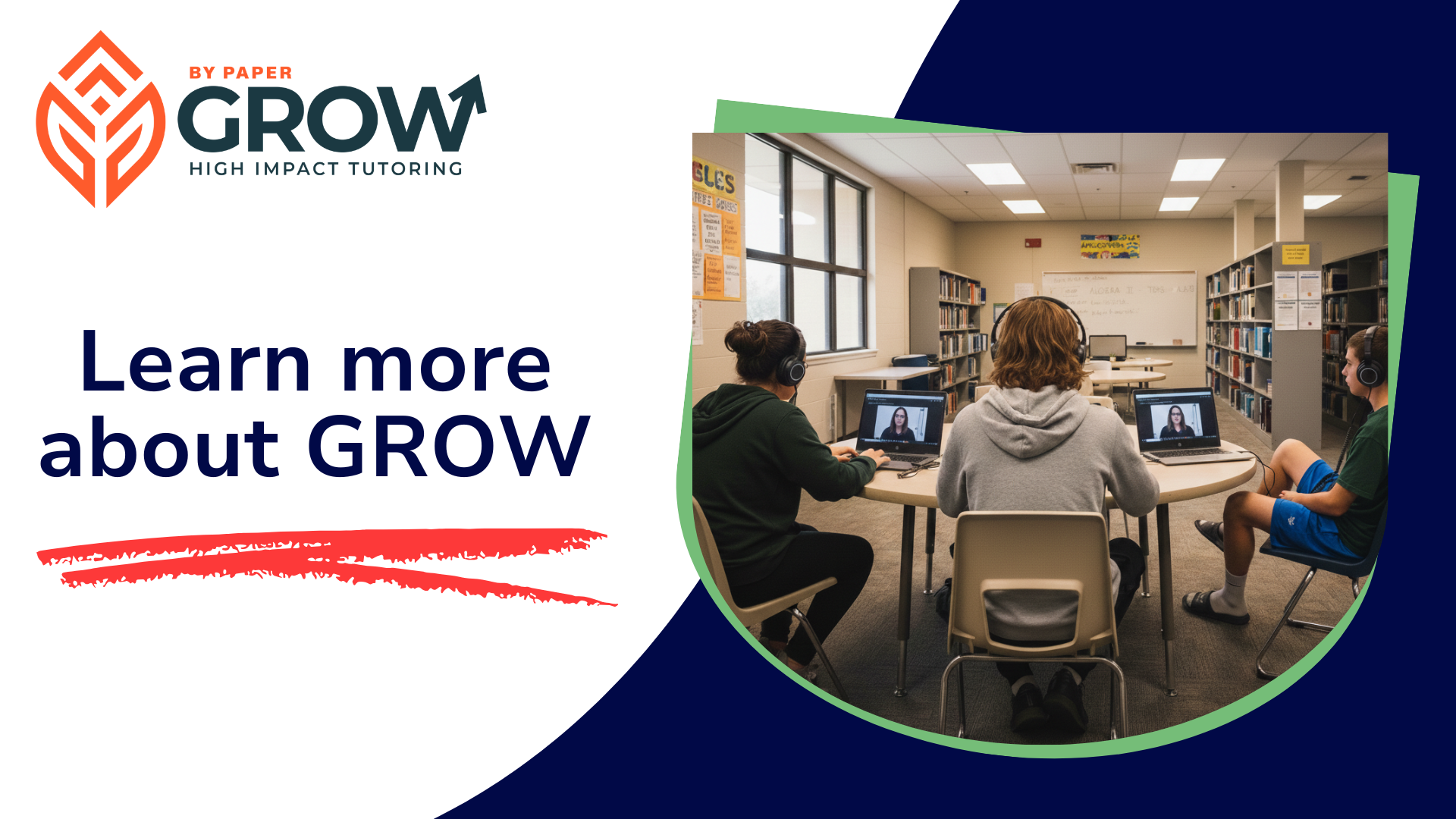 Learn more about GROW high impact tutoring