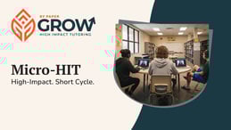 Micro-HIT Delivers Rapid Academic Gains in Critical Windows