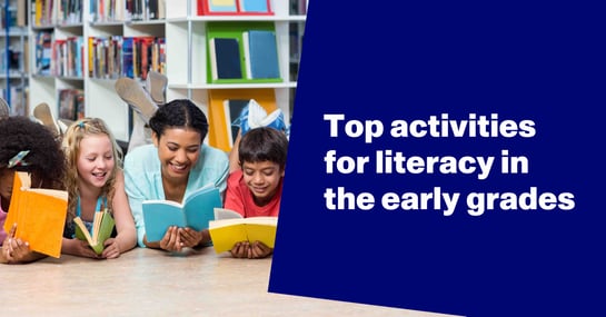 In-class activities for building literacy in the early grades