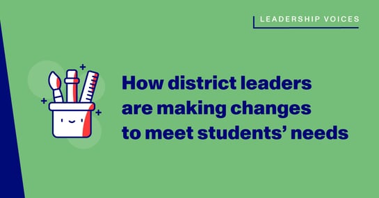Tuning in to what students need: Learning and well-being