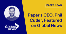 Watch: Phil Cutler, CEO of Paper, Talks Remote Learning on Global News