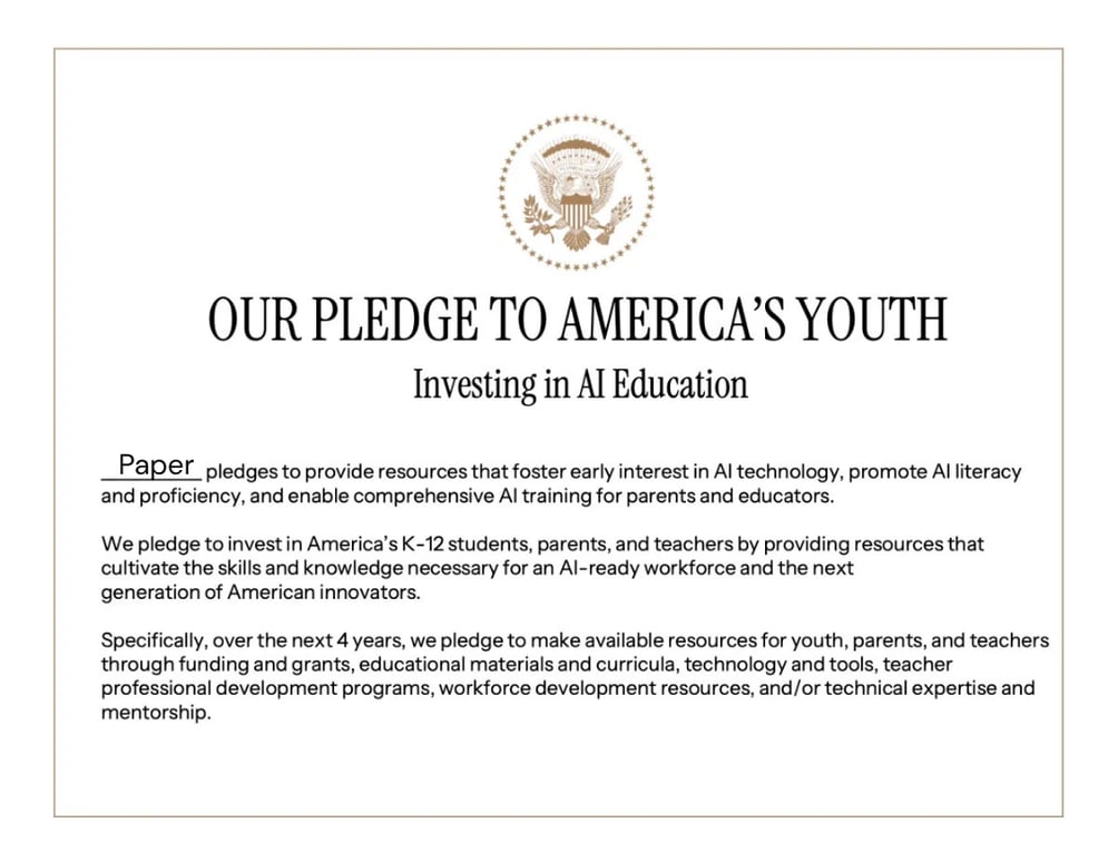 Whitehouse AI Initiative