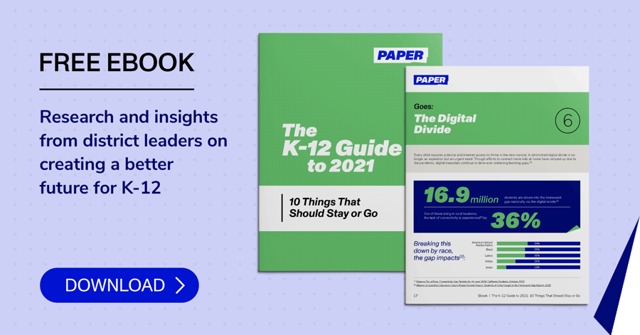 Ebook Banner - K-12 Guide to 2021