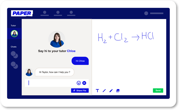 Free tutoring and more - anywhere, anytime | Paper