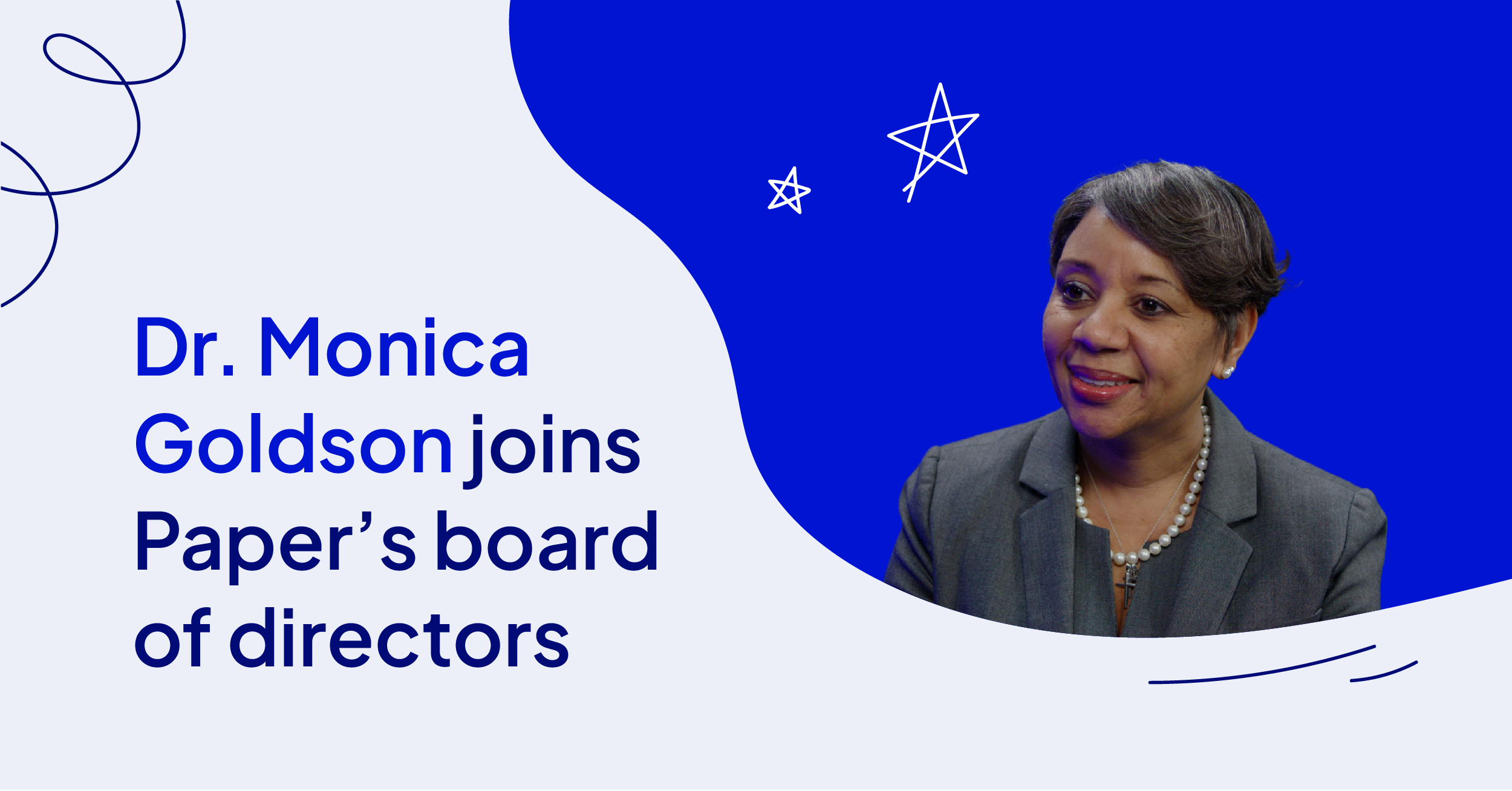 Paper Proudly Welcomes Dr. Monica Goldson to its Board of Directors