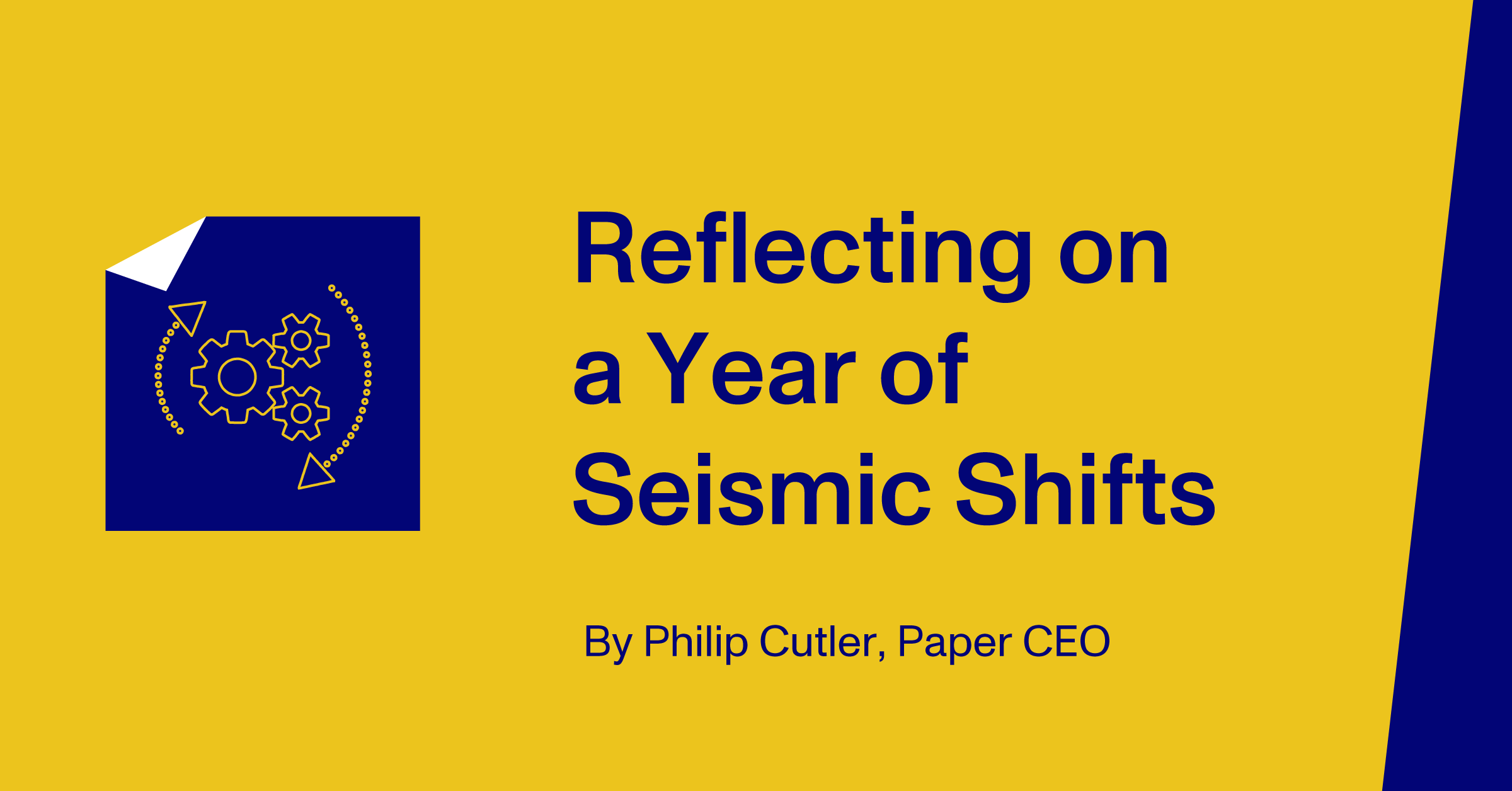 Blog Thumbnail with Title and Icon - Reflecting on a Year of Seismic Shifts