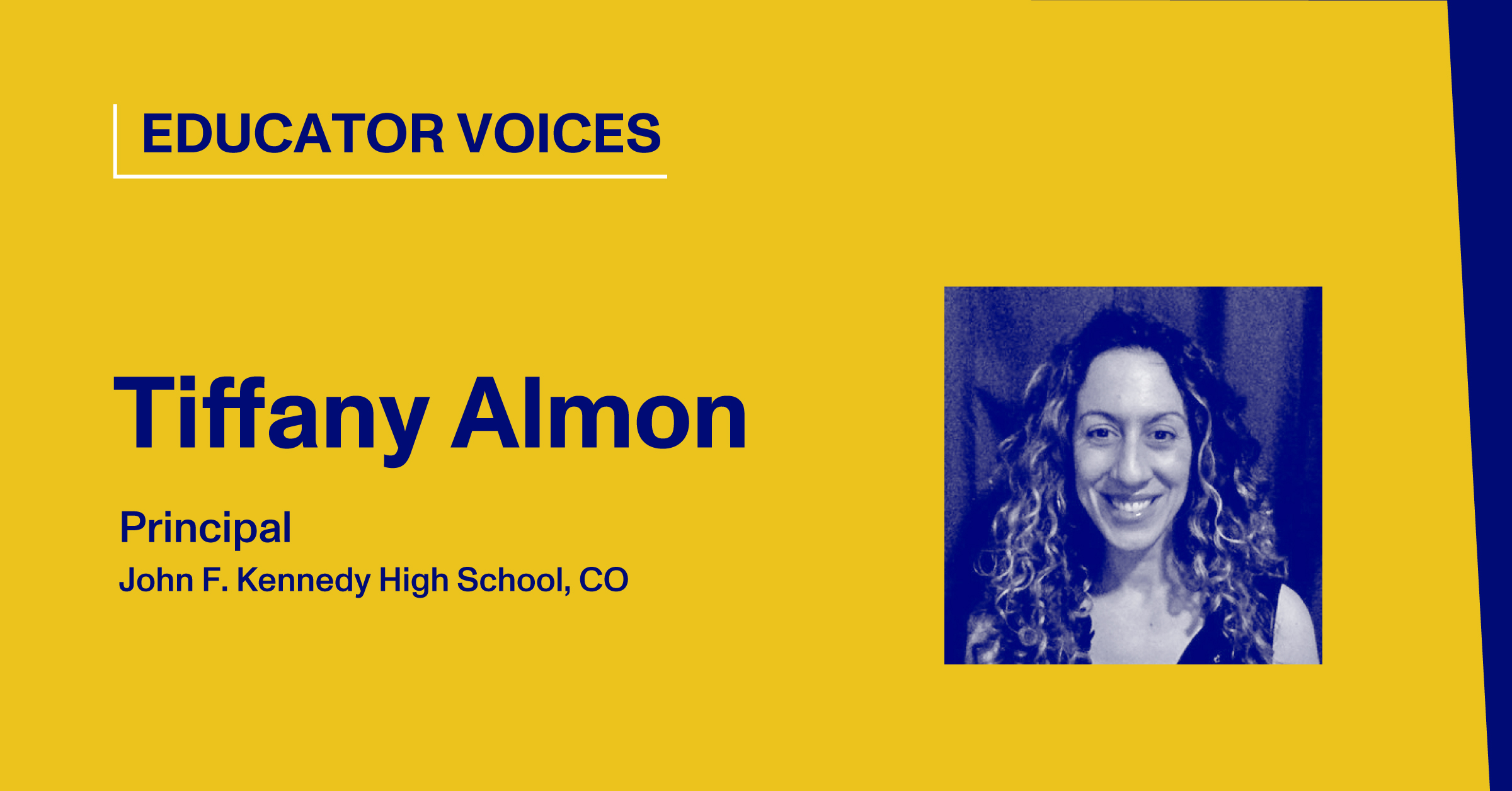 Blog Thumbnail with Headshot of Tiffany Almon, Principal