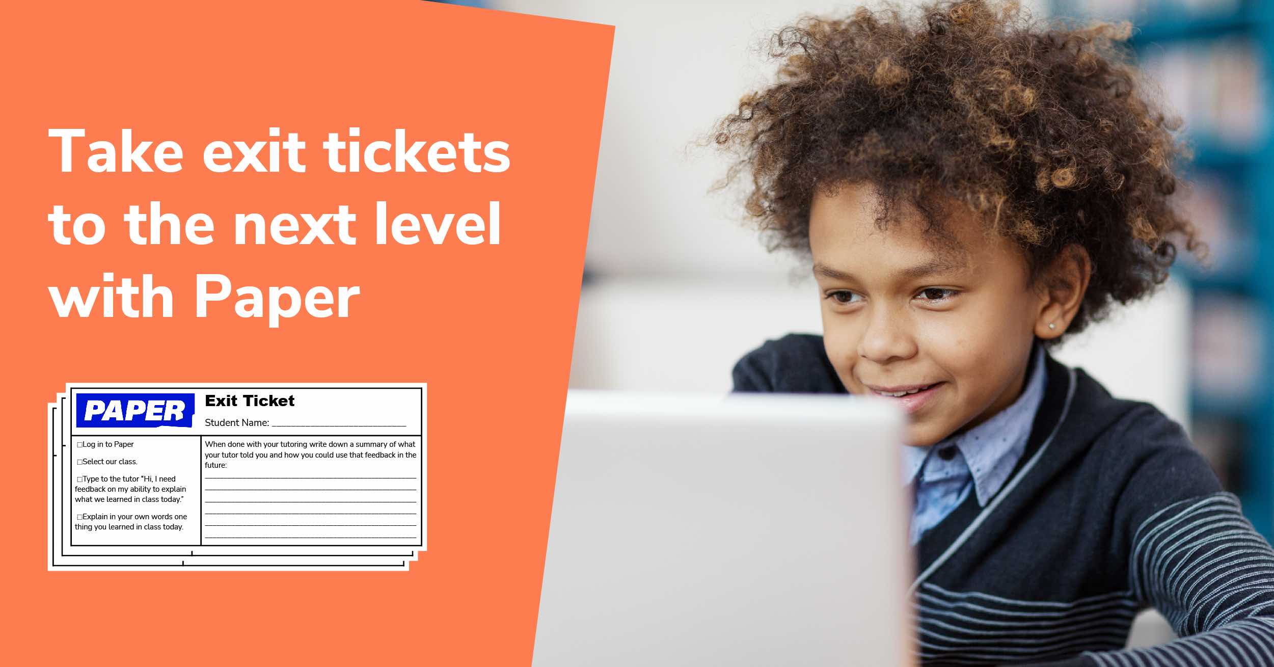 Take exit tickets to the next level with Paper