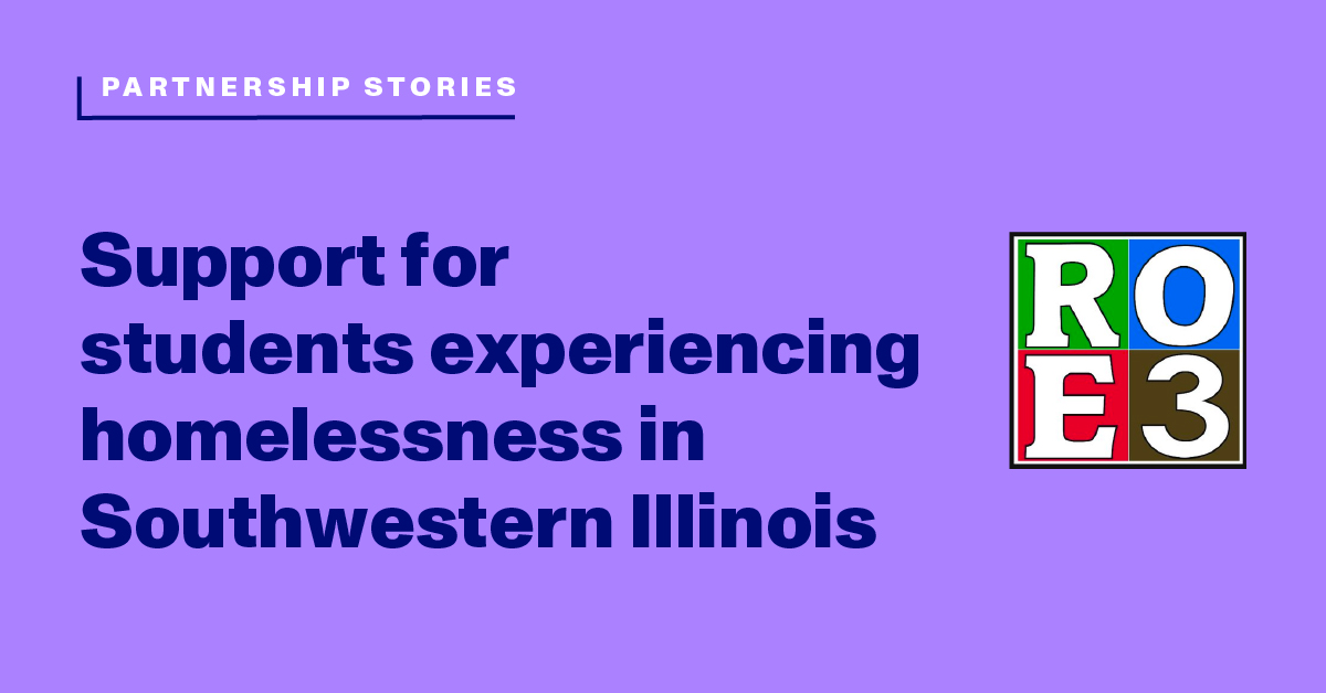 Support for students experiencing homelessness in Southwestern Illinois