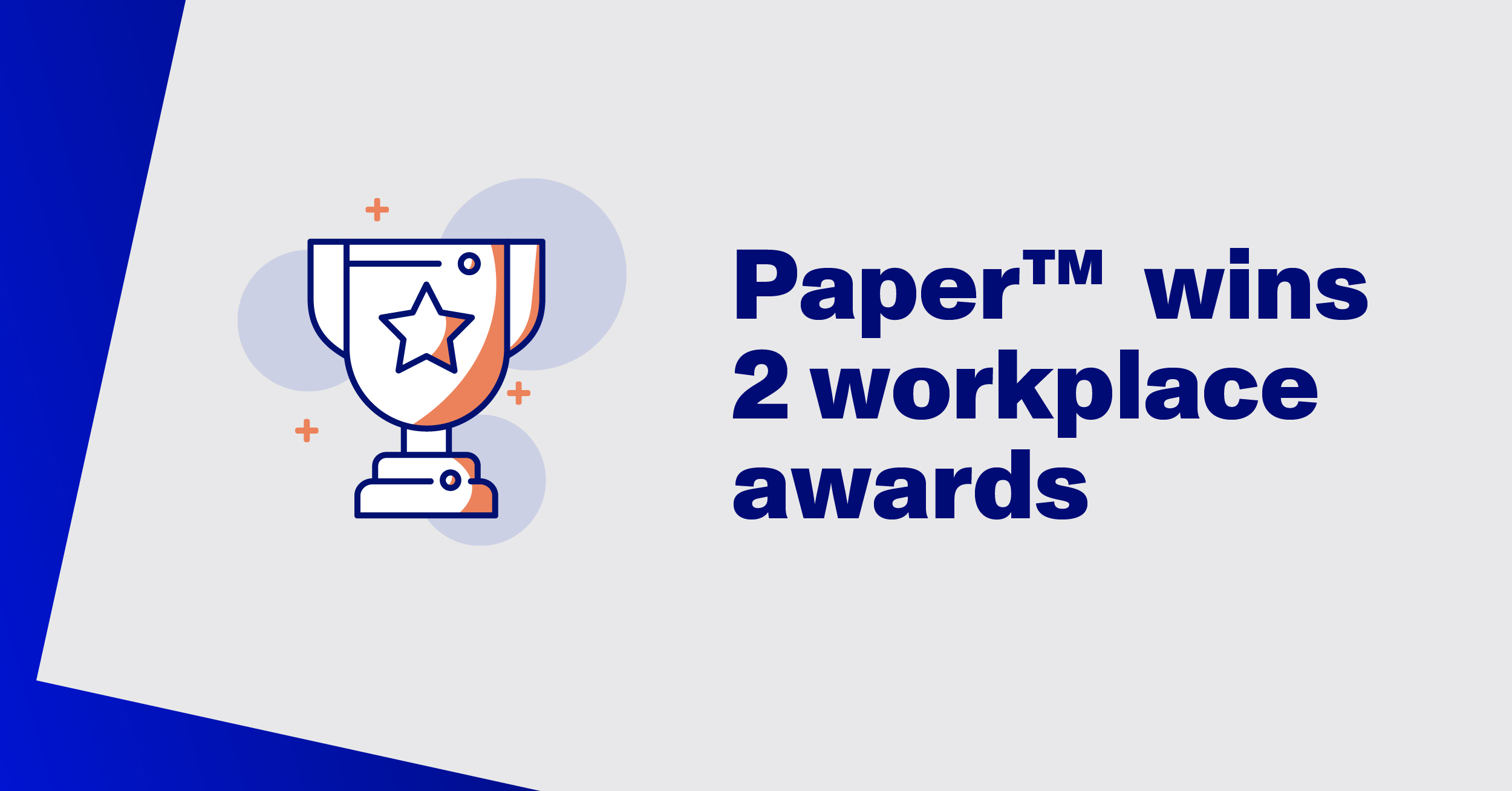 Paper wins 2 workplace awards